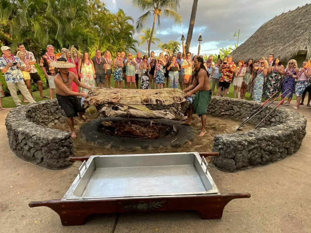 Old Lahaina Luau Imu Ceremony