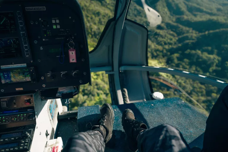 Maui Helicopter Tour Cockpit